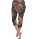 Abstract geometric design    Capri Yoga Leggings View4