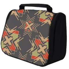 Abstract Geometric Design    Full Print Travel Pouch (big) by Eskimos