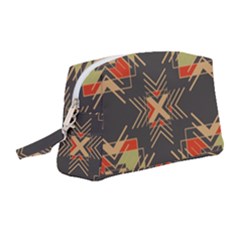 Abstract Geometric Design    Wristlet Pouch Bag (medium) by Eskimos