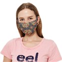 Abstract geometric design    Crease Cloth Face Mask (Adult) View1