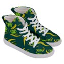 Folk flowers print Floral pattern Ethnic art Men s Hi-Top Skate Sneakers View3