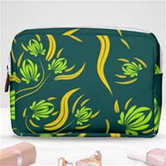 Folk Flowers Print Floral Pattern Ethnic Art Make Up Pouch (medium) by Eskimos