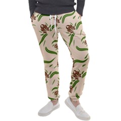 Folk Flowers Print Floral Pattern Ethnic Art Men s Jogger Sweatpants by Eskimos