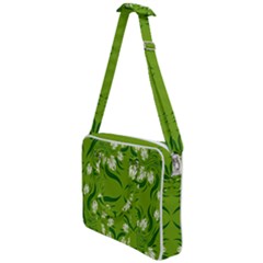 Floral Folk Damask Pattern  Cross Body Office Bag by Eskimos