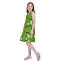 Floral folk damask pattern  Kids  Skater Dress View2