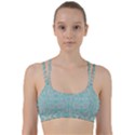 Floral folk damask pattern  Line Them Up Sports Bra View1