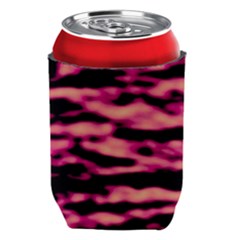 Pink  Waves Abstract Series No2 Can Holder by DimitriosArt