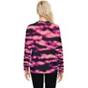 Pink  Waves Abstract Series No2 Hidden Pocket Sweatshirt View2