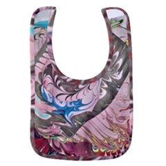 Marbling Collage Baby Bib