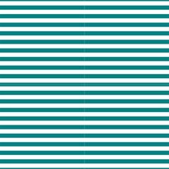 Cvs0086 Teal Blue And White Stripes Fabric by CVFabricShop