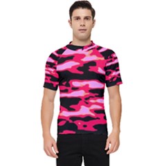 Using As A Basis The Wave Action From The Aegean Sea, And Following Specific Technics In Capture And Post-process, I Have Created That Abstract Series, Based On The Water Flow  Men s Short Sleeve Rash by DimitriosArt