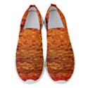 Red Waves Flow Series 1 Women s Slip On Sneakers View1