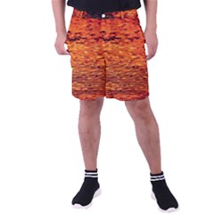 Red Waves Flow Series 1 Men s Pocket Shorts