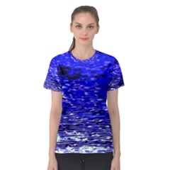 Blue Waves Flow Series 1 Women s Sport Mesh Tee