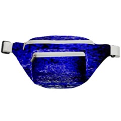 Blue Waves Flow Series 1 Fanny Pack by DimitriosArt