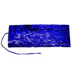 Blue Waves Flow Series 1 Roll Up Canvas Pencil Holder (s) by DimitriosArt