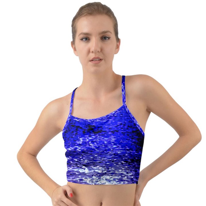 Blue Waves Flow Series 1 Mini Tank Bikini Top