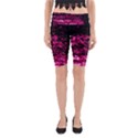 Rose Waves Flow Series 1 Yoga Cropped Leggings View1