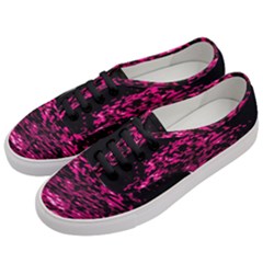 Rose Waves Flow Series 1 Women s Classic Low Top Sneakers by DimitriosArt