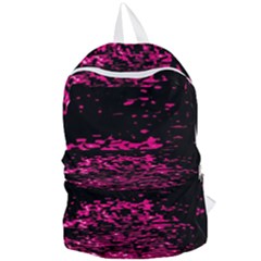 Rose Waves Flow Series 1 Foldable Lightweight Backpack by DimitriosArt