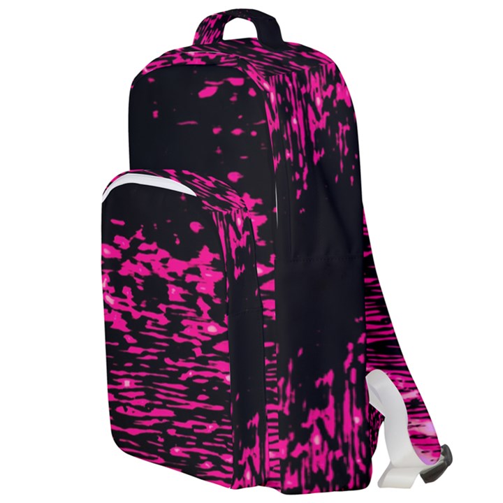 Rose Waves Flow Series 1 Double Compartment Backpack