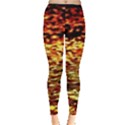 Yellow Waves Flow Series 1 Leggings  View1