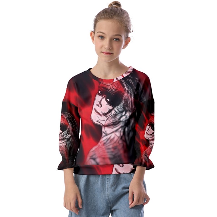 Shaman Kids  Cuff Sleeve Top