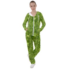 Green Fresh  Lilies Of The Valley The Return Of Happiness So Decorative Women s Tracksuit by pepitasart