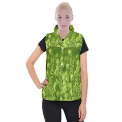 Green Fresh  Lilies Of The Valley The Return Of Happiness So Decorative Women s Button Up Vest by pepitasart