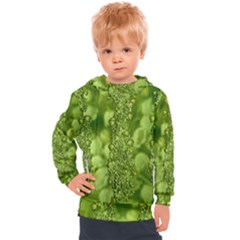 Green Fresh  Lilies Of The Valley The Return Of Happiness So Decorative Kids  Hooded Pullover by pepitasart