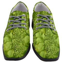 Green Fresh  Lilies Of The Valley The Return Of Happiness So Decorative Women Heeled Oxford Shoes by pepitasart