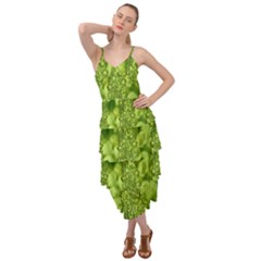 Green Fresh  Lilies Of The Valley The Return Of Happiness So Decorative Layered Bottom Dress by pepitasart