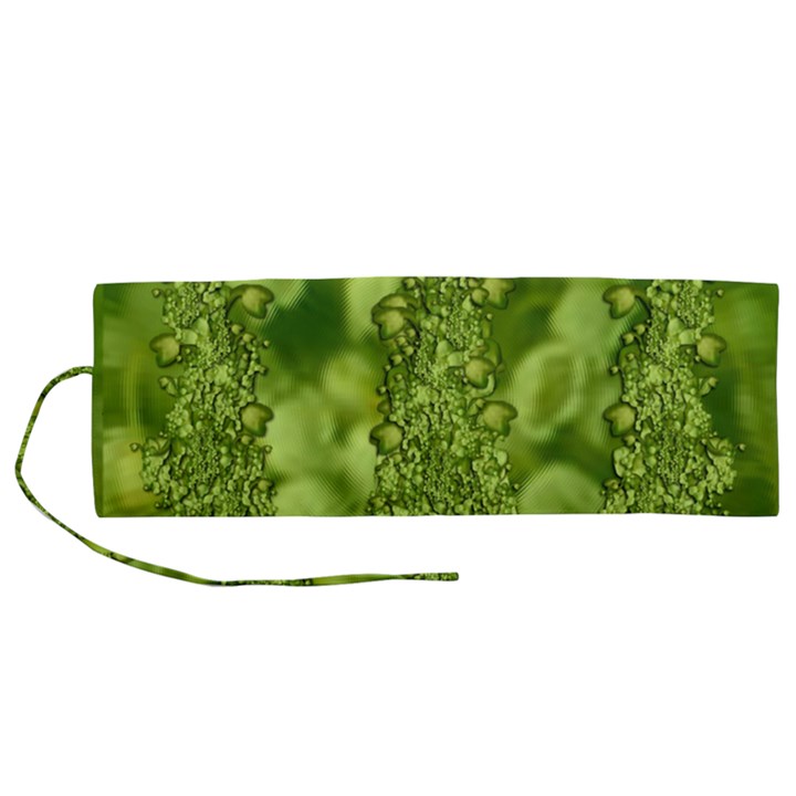 Green Fresh  Lilies Of The Valley The Return Of Happiness So Decorative Roll Up Canvas Pencil Holder (M)