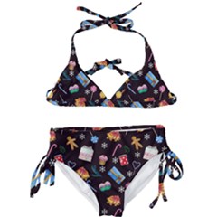 New Year Kids  Classic Bikini Set by SychEva