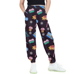 New Year Kids  Elastic Waist Pants