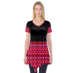 Digitalart Short Sleeve Tunic  by Sparkle