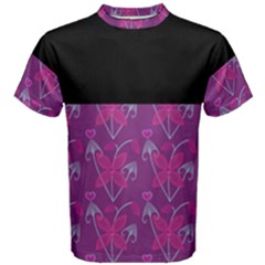 Floral Men s Cotton Tee by Sparkle