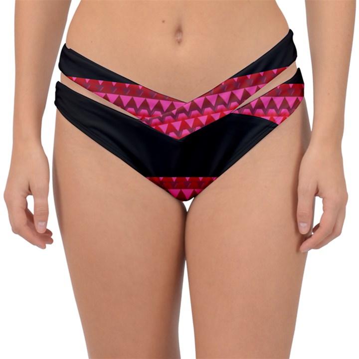 digitalart Double Strap Halter Bikini Bottom