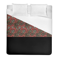 Floral Duvet Cover (full/ Double Size) by Sparkle