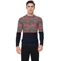 Floral Men s Long Sleeve Rash Guard by Sparkle