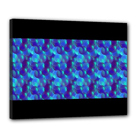 Bubbles Canvas 20  X 16  (stretched) by Sparkle