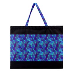 Bubbles Zipper Large Tote Bag by Sparkle