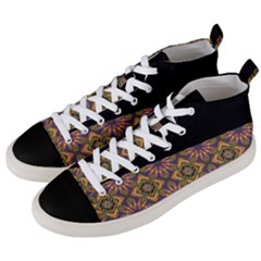 Digitaldesign Men s Mid-top Canvas Sneakers by Sparkle