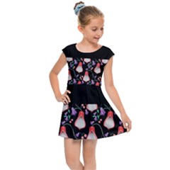 Floral Kids  Cap Sleeve Dress by Sparkle