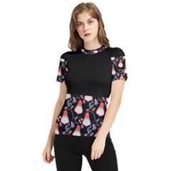 Floral Women s Short Sleeve Rash Guard