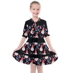 Floral Kids  All Frills Chiffon Dress by Sparkle