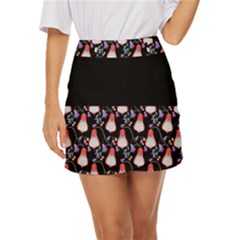 Floral Mini Front Wrap Skirt by Sparkle