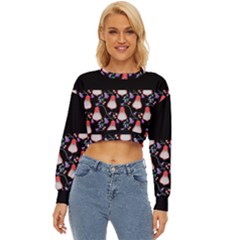 Floral Lightweight Long Sleeve Sweatshirt