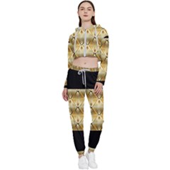 Digitaldesign Cropped Zip Up Lounge Set