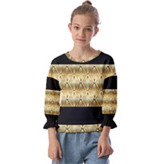 Digitaldesign Kids  Cuff Sleeve Top